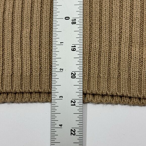 Woman's Mercer Madison Beige Tan Bohemian Design Sleeves Round Neck Sweater 2X - Picture 8 of 9